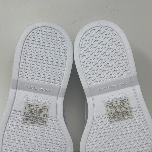 Sperry Authentic Original Float Boat Shoes Womens 8 Mens 6 White Slip On - Picture 13 of 14